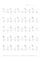 Simplify by 7 Problem Set AL Report Template