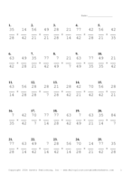 Simplify by 7 Problem Set AM Report Template