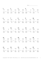 Simplify by 7 Problem Set G Report Template