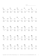 Simplify by 7 Problem Set M Report Template