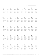 Simplify by 7 Problem Set P Report Template