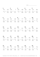 Simplify by 7 Problem Set Y Report Template