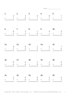 Single Digit Problem Set G Report Template