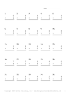 Single Digit Problem Set J Report Template