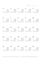 Triple Digits Problem Set AD Report Template