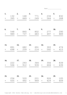 Triple Digits Problem Set AH Report Template