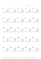 Triple Digits Problem Set AL Report Template