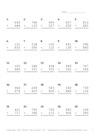 Triple Digits Problem Set AM Report Template