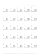 Triple Digits Problem Set D Report Template