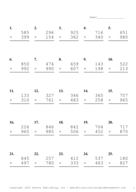 Triple Digits Problem Set M Report Template