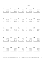 Triple Digits Problem Set N Report Template