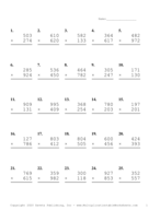 Triple Digits Problem Set P Report Template