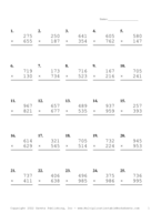 Triple Digits Problem Set X Report Template