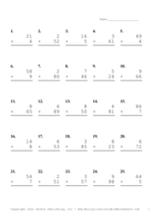 Two by One Digit Problem Set Q Report Template