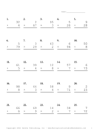 Two by One Digit Problem Set W Report Template